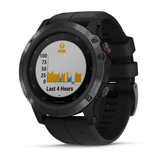 Multisporta GPS pulkstenis FENIX 5X Plus Sapphire, Garmin