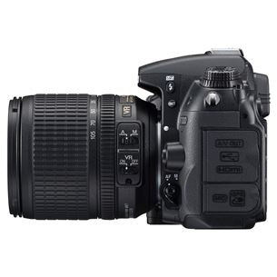 Spoguļkamera D7000 + 18-105mm VR lens, Nikon