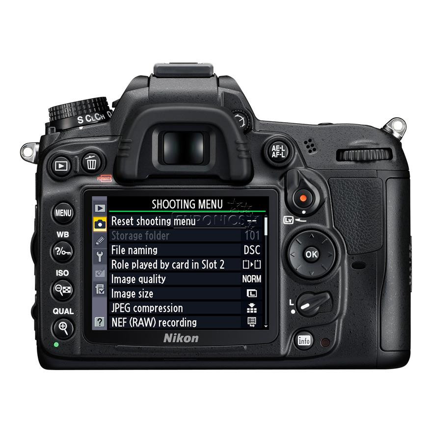 Spoguļkamera D7000 + 18-105mm VR lens, Nikon