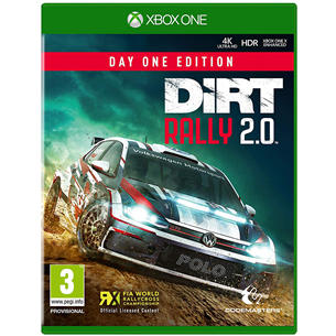 Игра для Xbox One, DiRT Rally 2.0 Day One Edition