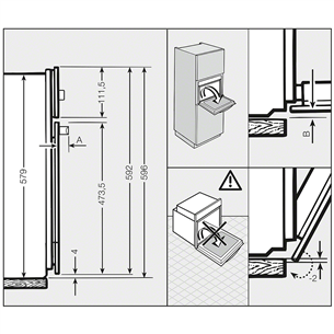 Интегрируемый духовой шкаф, Miele / объём: 76 л