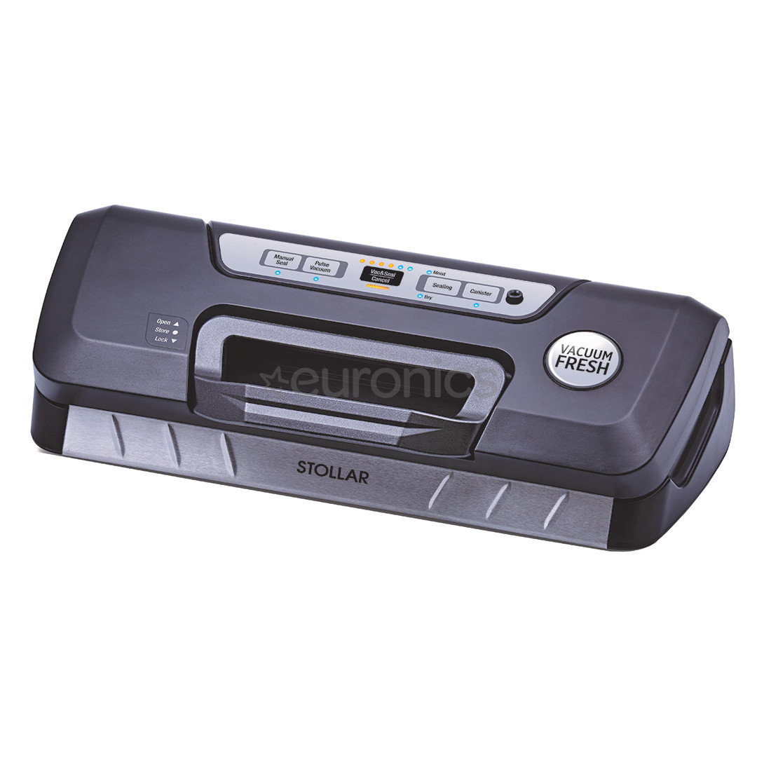 Stollar VacuumFresh, pelēka/melna - Vakuuma iepakotājs