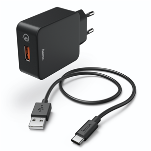 Комнатное зарядное устройство USB-C Hama 00183230