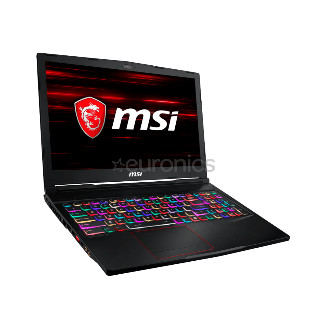 Portatīvais dators GE63 Raider, MSI