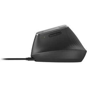 Logitech MX Vertical Advanced Ergonomic, melna - Bezvadu datorpele