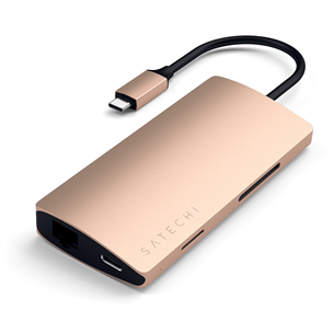 Adapteris USB-C Multi-Port 4K Gigabit Ethernet, Satechi