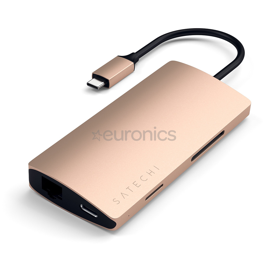 Хаб USB-C Multi-Port 4K Gigabit Ethernet Satechi