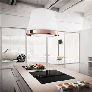 Elica Summilux, 384 m³/h, white/copper - Cooker hood