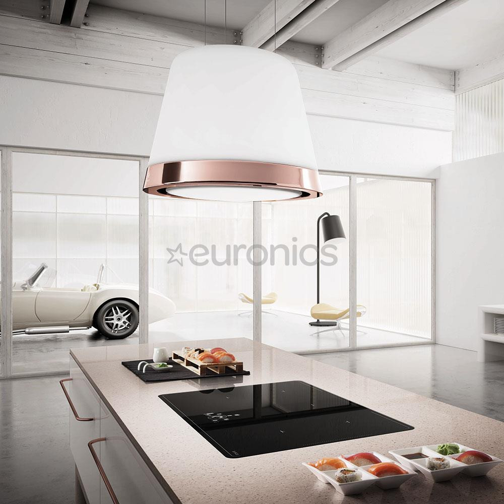 Elica Summilux, 384 m³/h, white/copper - Cooker hood