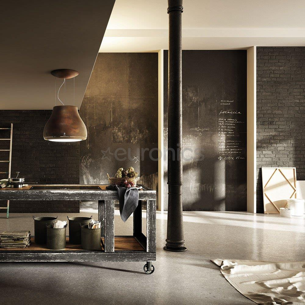 Elica Shining, 384 m³/h, коричневый - Вытяжка