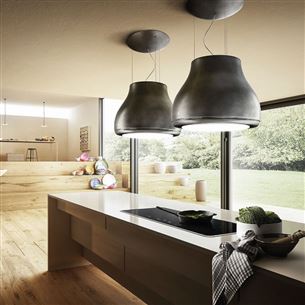 Elica Shining, 384 m³/h, grey - Cooker hood