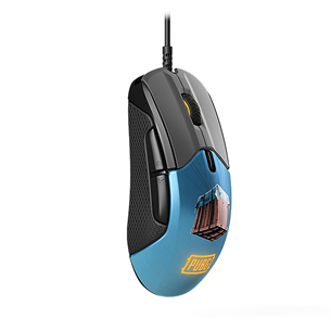 SteelSeries Rival 310 PUBG Edition, черный/синий - Оптическая мышь