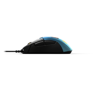 SteelSeries Rival 310 PUBG Edition, черный/синий - Оптическая мышь