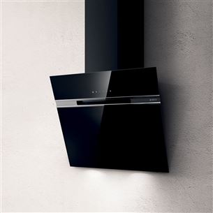 Elica Stripe, 757 m³/h, black - Cooker hood