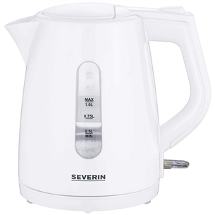 Severin, 1 L, balta - Tējkanna WK3411