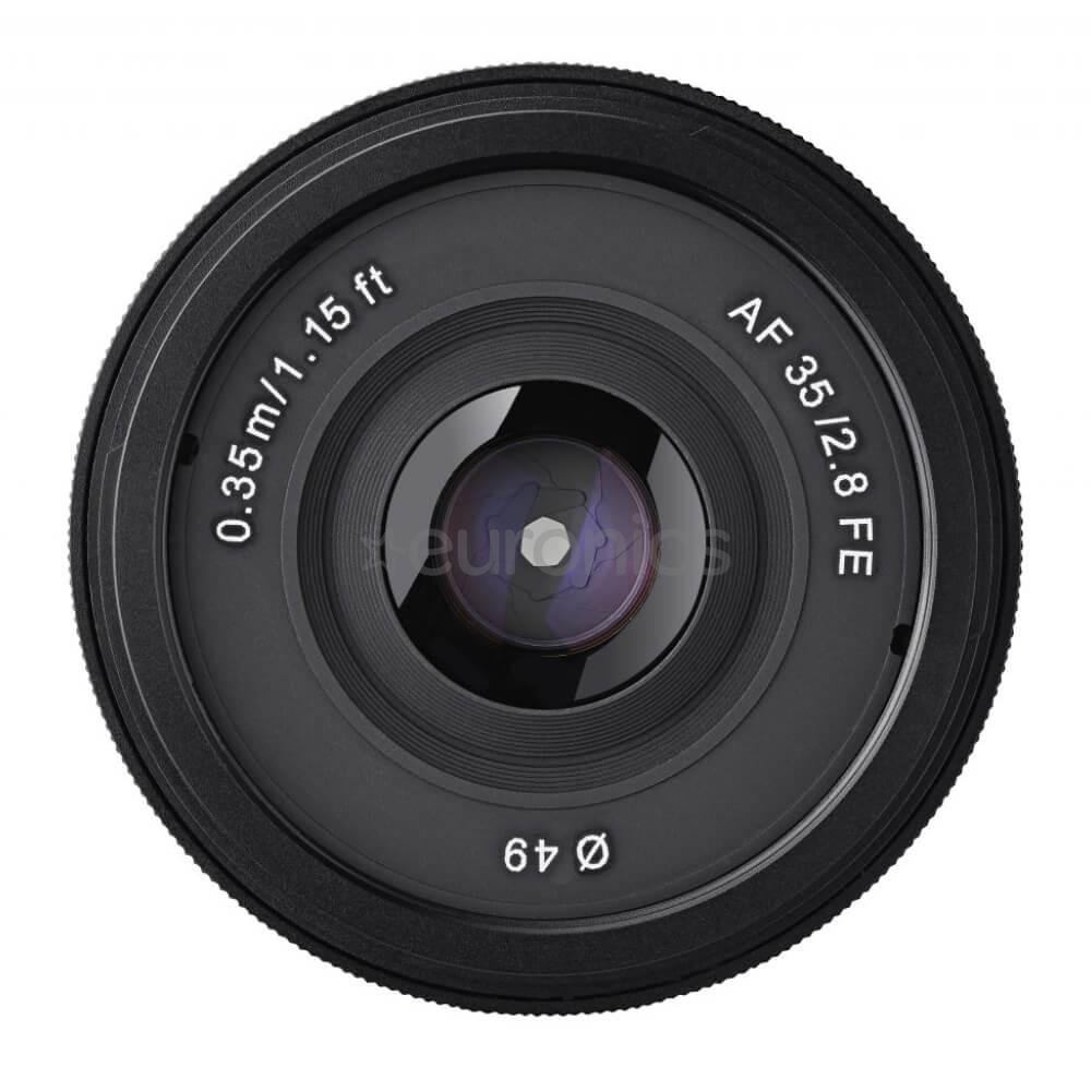 Objektīvs AF 35mm F2.8 FE priekš Sony, Samyang