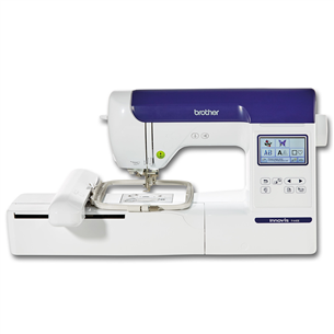 Brother Innov-is F440E, white/purple - Embroidery machine