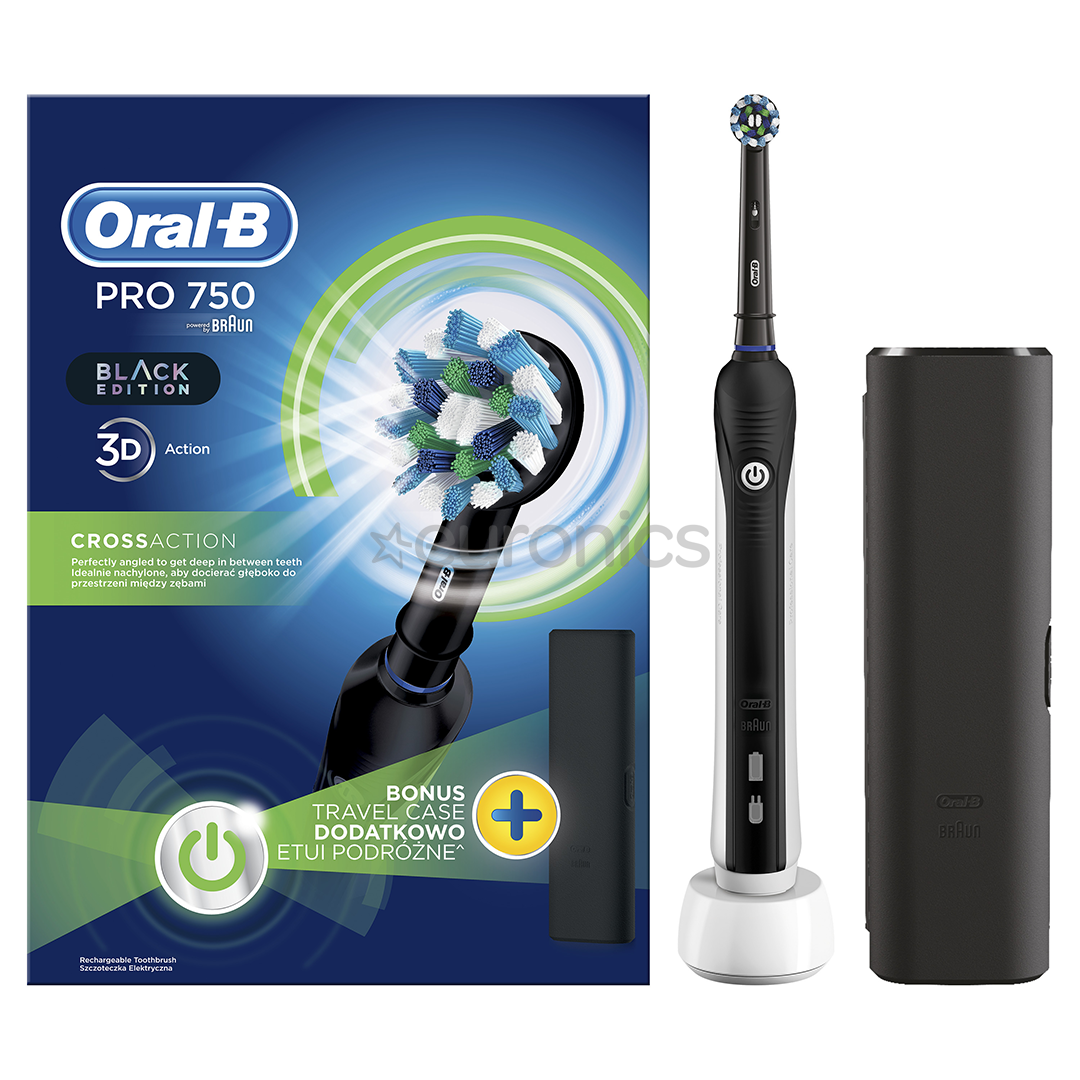 Elektriskā zobu birste Oral-B Pro 750, Braun