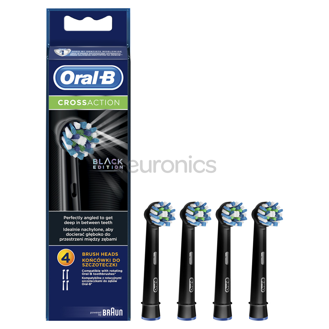Braun Oral-B Cross Action, 4 gab. - Uzgaļi elektriskajai zobu birstei