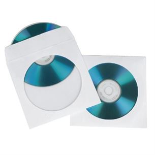 Paber sleeves for CD/DVD discs Hama (100 pcs)