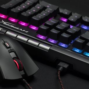 Klaviatūra Alloy Elite RGB Cherry MX Red, HyperX / ENG