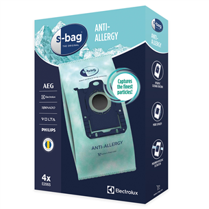 Electrolux S-bag® Anti-Allergy, 4 gab. - Putekļu sūcēja maisiņi