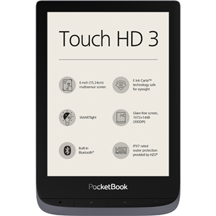 E-grāmata Touch HD 3, PocketBook PB632-J-WW