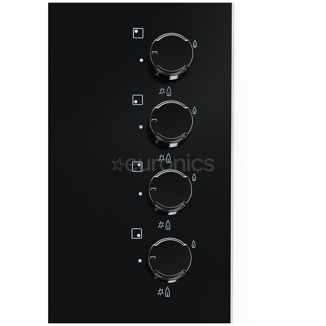 Electrolux 600, ширина 59 см, черный - Интегрируемая газовая варочная панель