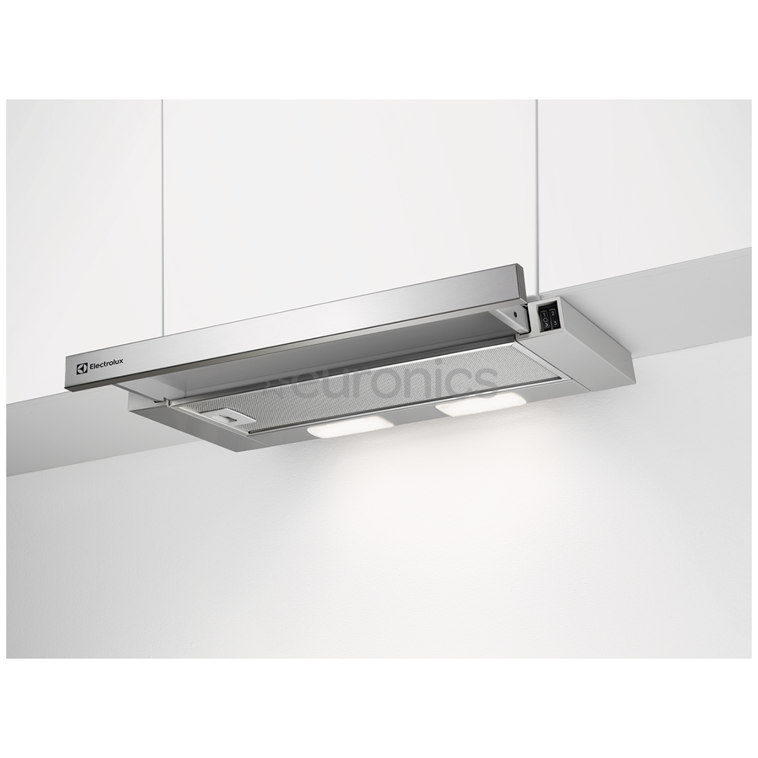 Electrolux, 280 м³/ч, нерж. сталь - Интегрируемая вытяжка