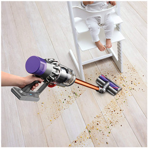 Dyson V10 Absolute , pelēka/dzeltena - Bezvadu putekļu sūcējs