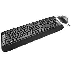 Wireless keyboard + mouse Tecla, Trust