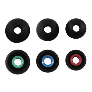 Hama Silicone Replacement Ear Pads, izmērs S - L, 6 gab. -  Maiņas uzgaļi austiņām