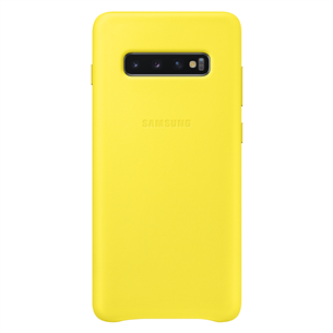Ādas apvalks priekš Galaxy S10+, Samsung