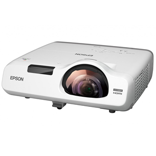 Epson EB-535W, WXGA, 3400 лм, белый - Короткофокусный проектор