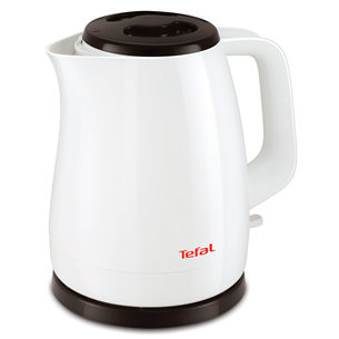 Tefal Delfini, 1.5 L, melna/balta - Tējkanna