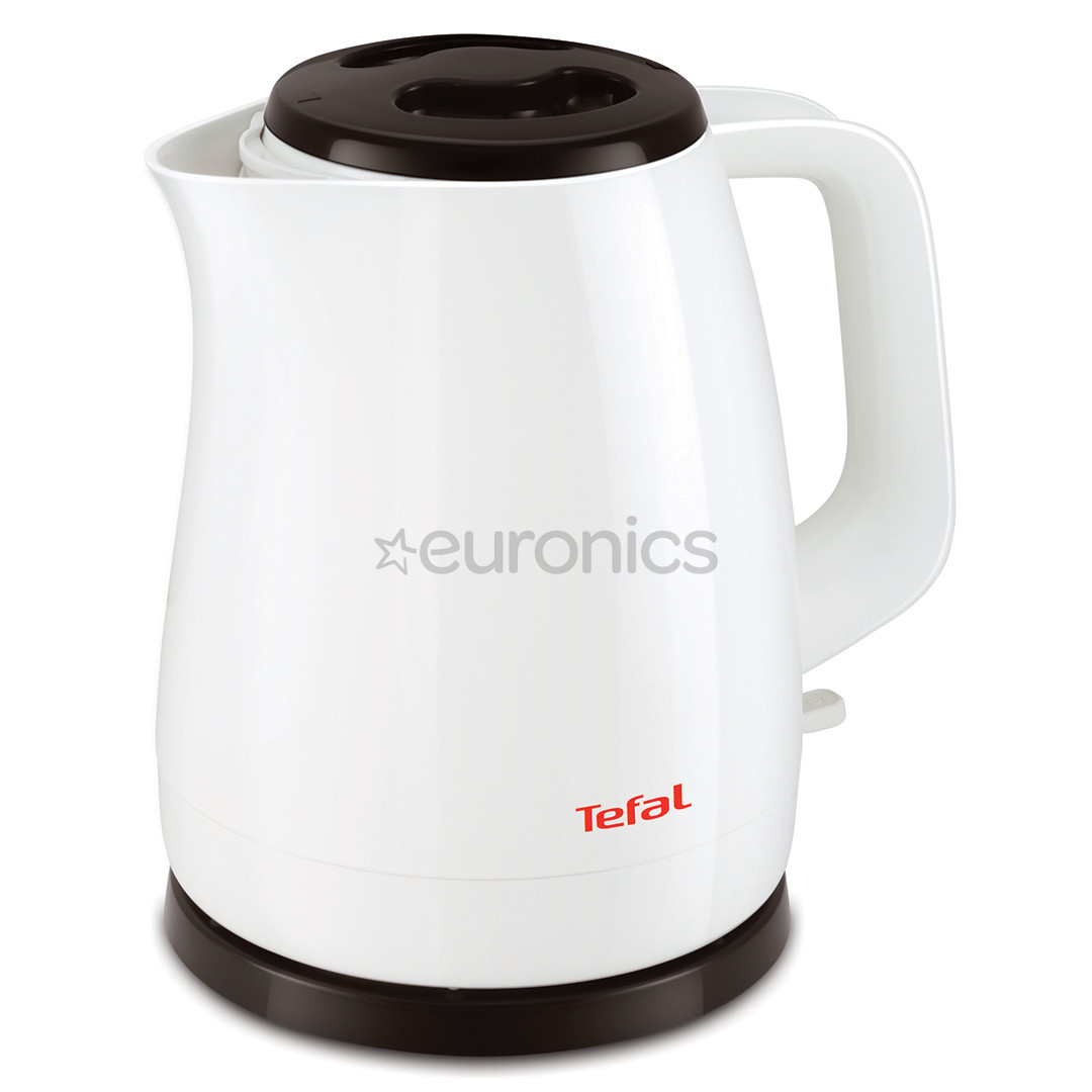 Tefal Delfini, 1.5 L, melna/balta - Tējkanna