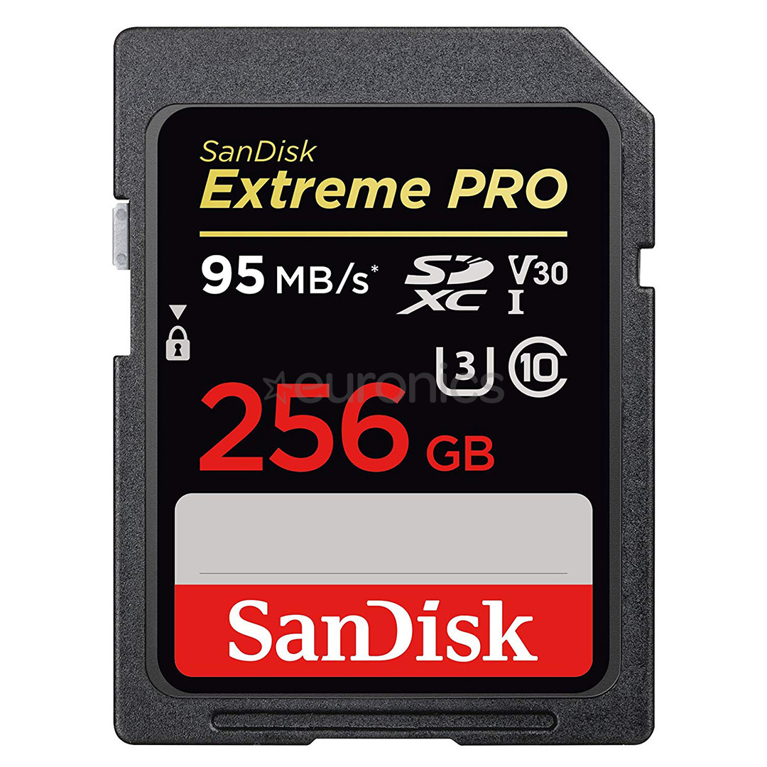 SDXC memory card SanDisk Extreme PRO (256 GB)