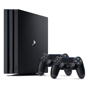 Gaming console Sony PlayStation 4 Pro (1 TB) + two DualShock 4 remote
