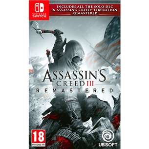 Switch game Assassin's Creed III + Liberation Remastered