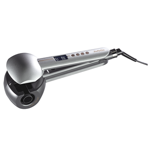 BaByliss Curl Secret Optimum, 180-230 °C, sudraba - Automātiskās lokšķēres