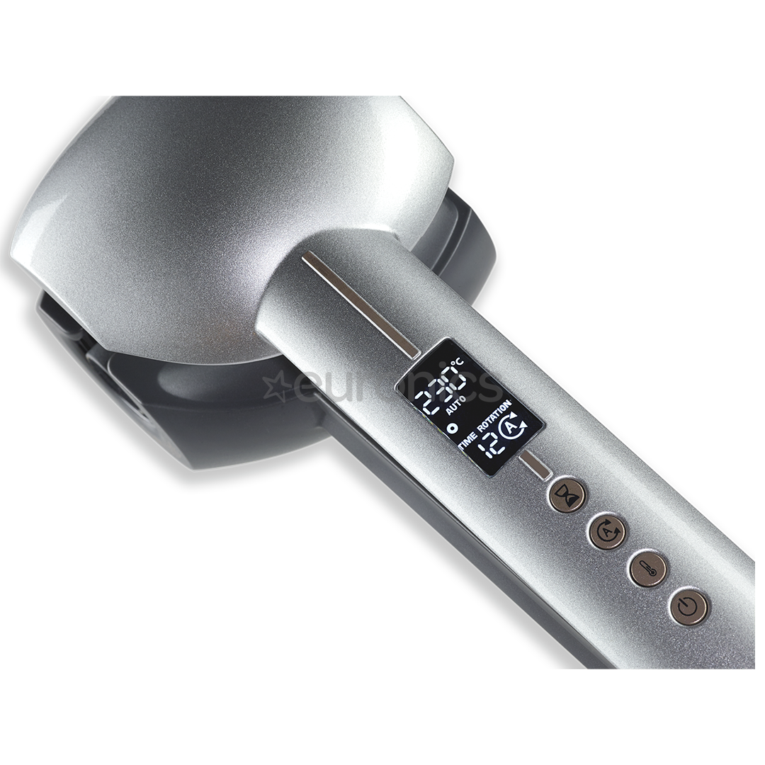 BaByliss Curl Secret Optimum, 180-230 °C, sudraba - Automātiskās lokšķēres