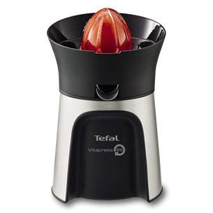 Tefal Vitapress, 100 W, melna/pelēka - Citrusaugļu sulu spiede