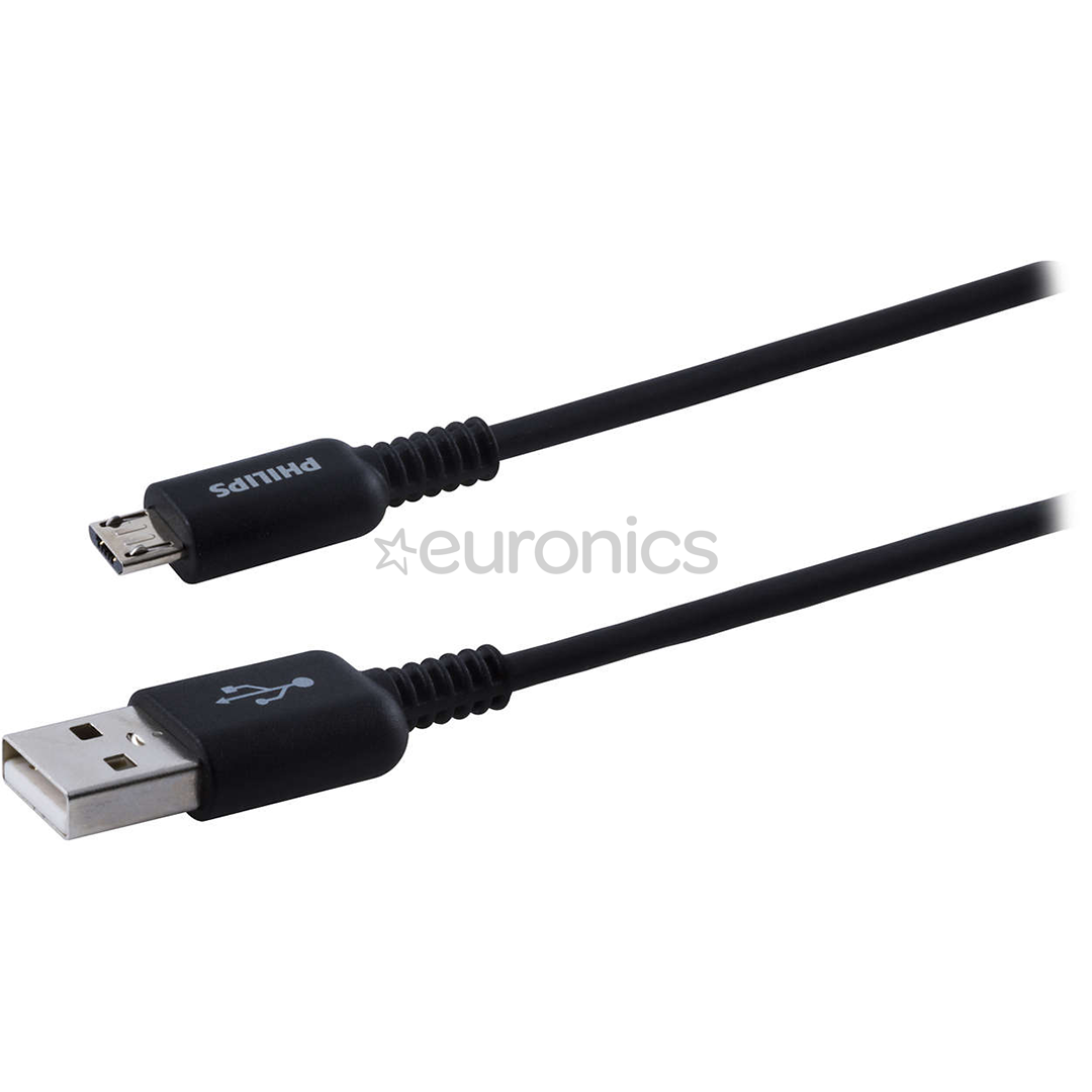 Vads USB -> MicroUSB, Philips (1.2m)