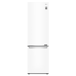 LG, height 203 cm, 384 L, white - Refrigerator