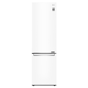 LG, augstums 203 cm, 384 L, balta - Ledusskapis