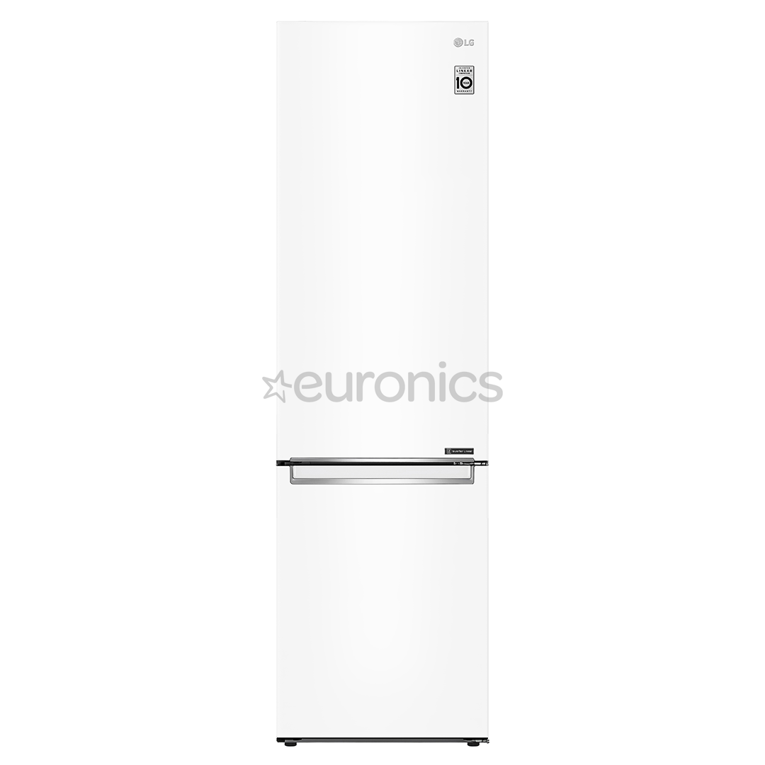 LG, augstums 203 cm, 384 L, balta - Ledusskapis