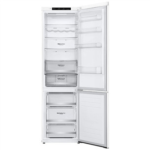 LG, augstums 203 cm, 384 L, balta - Ledusskapis