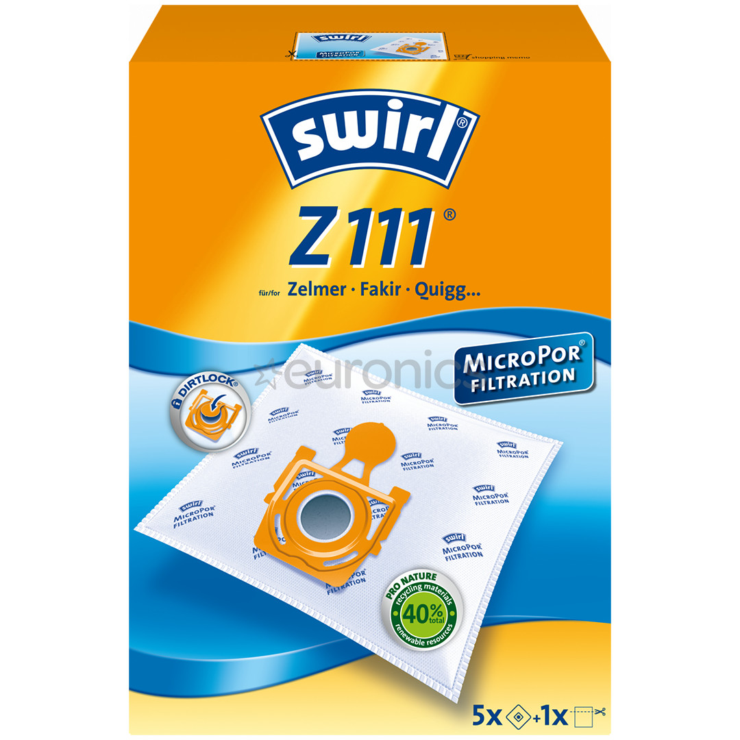 Swirl, 5 gab. - Putekļu sūcēja maisiņi