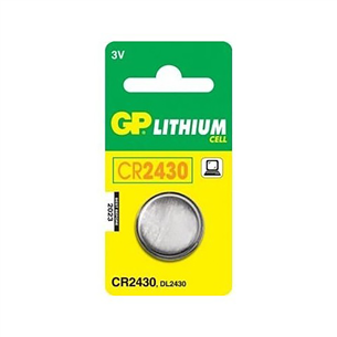 Battery CR2430C1, GP (3 V)