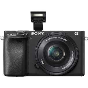 Hybrid camera Sony α6400 + objektiiv 16-50mm